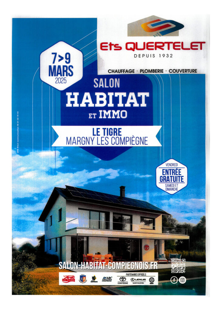 Salon Habitat & Immo du 7 au 9 mars 2025 !